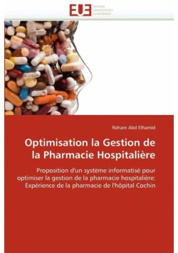 Optimisation la Gestion de la Pharmacie Hospitalière