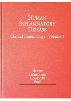 Human inflammatory diease Clinical Immunology Volume 1