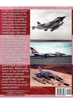 B-58 Hustler Pilot's Flight Operating Instructions