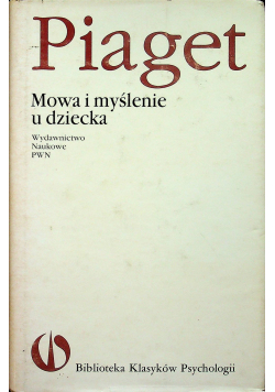 Mowa i myślenie u dziecka