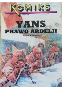 Yans Prawo Ardelli zeszyt 2 Komiks fantastyka