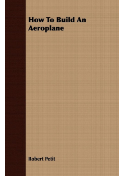 How To Build An Aeroplane