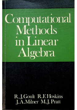 Computational methods in Linear Algebra