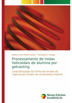 Processamento de molas helicoidais de alumina por gelcasting