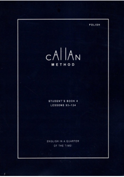 Callan Method Student's Book 4 Lessons 93-124
