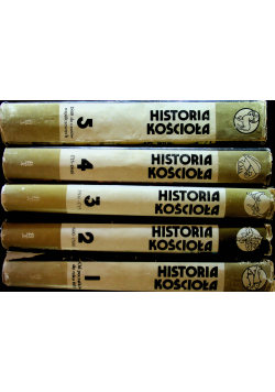 Historia Kościoła tom od 1 do 5