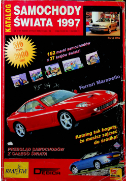 Katalog samochody świata 1997 numer 1