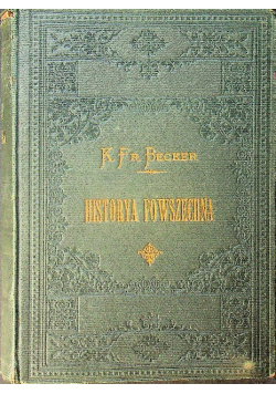 Historya powszechna Tom III i IV 1887 r
