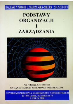 Podstawy organizacji i zarządzania