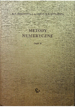 Metody numeryczne część II