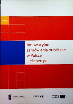 Innowacyjne zamówienia publiczne w polsce