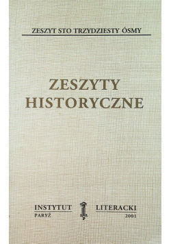 Zeszyty historyczne 1388