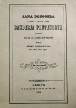 Banderia Prutenorum reprint 1851 r