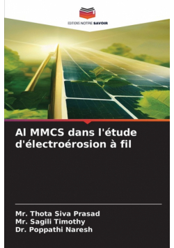 Al MMCS dans l'étude d'électroérosion à fil