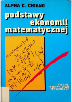 Podstawy ekonomii matematycznej