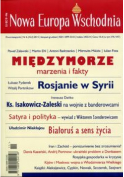 Nowa Europa Wschodnia Numer 6