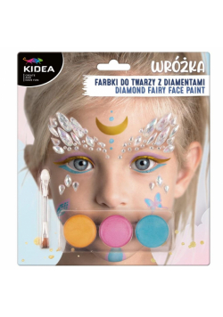 Farbki do twarzy Wróżka z diamentami KIDEA