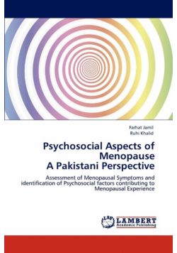 Psychosocial Aspects of Menopause  A Pakistani Perspective