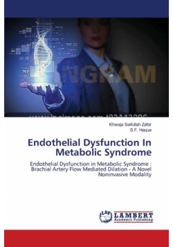 Endothelial Dysfunction In Metabolic Syndrome