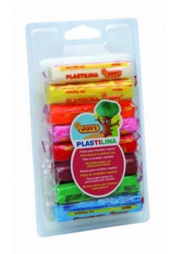 Plastelina Fluo 8 kolorów JOVI
