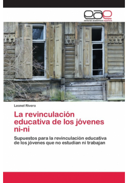 La revinculación educativa de los jóvenes ni-ni