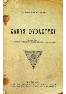 Zarys Dydaktyki 1925 r.