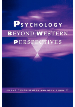 Psychology Beyond Western Perspectives