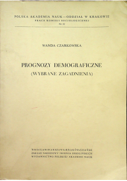 Prognozy demograficzne