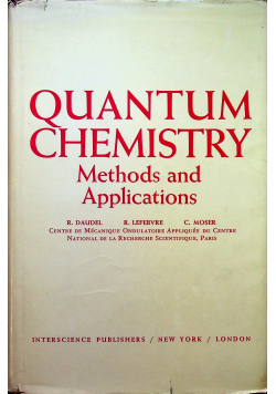 Quantum chemistry