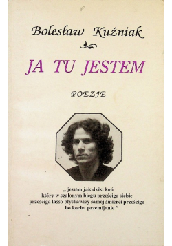 Ja tu jestem Poezje