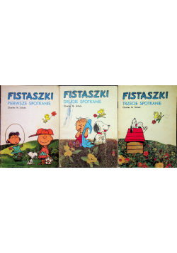 Fistaszki tom 1 do 3