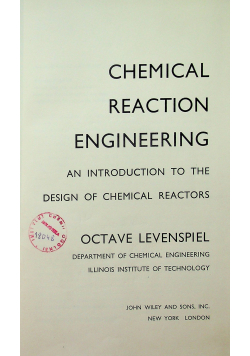 Chemical reaction engineering