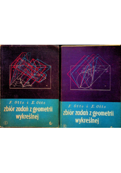 Zbiór zadań z geometrii wykreślnej tom I i II