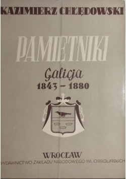 Pamiętniki Galicja 1943 1880
