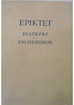 Epiktet  - Diatryby Encheiridion