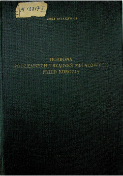Ochrona podziemnych urządzeń metalowych przed korozją