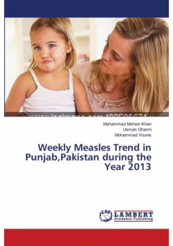 Weekly Measles Trend in Punjab,Pakistan during the Year 2013