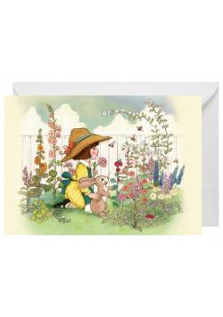 Karnet z kopertą Pszczeli ogród