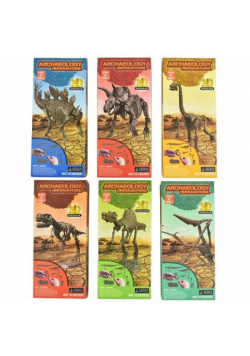 Szkielet dinozaura 3D (12szt)