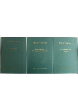 Die antibiotica tom od 1 do 3