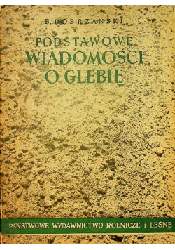 Podstawowe wiadomości o glebie