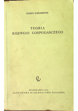 Teoria rozwoju gospodarczego