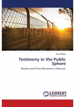Testimony in the Public Sphere