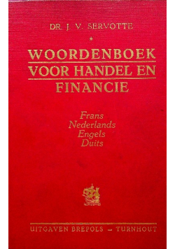 Woordenboek voor handel en financie