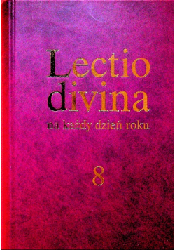 Lectio divina na każdy dzień roku Tom 8