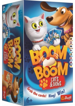Gra Boom Boom Psiaki i Kociaki UA TREFL