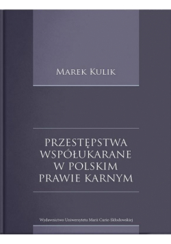 Przestępstwa współukarane w polskim prawie karnym Nowa