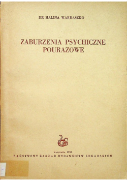Zaburzenia psychiczne pourazowe