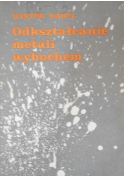 Odkształcanie metali wybuchem