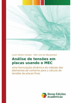 Análise de tensões em placas usando o MEC